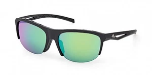 NEW ADIDAS SPORT SP 0112 Sunglasses 02Q Matte Black 100% AUTHENTIC - Picture 1 of 1