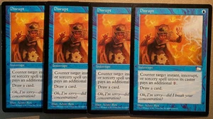 4 x Disrupt / Störung  - WEATHERLIGHT -  englisch  ** Playset **  Counter  1997 - Bild 1 von 1