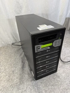 Accutower 5 Drive Blu-ray CD DVD BURNER - BURNER TOWER Tested Works w Hard Drive - Picture 1 of 12