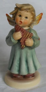 Goebel Hummel Figur 4" Joyful Recital 2001 Jahresengel mit Panflöte 2096/K - Bild 1 von 10