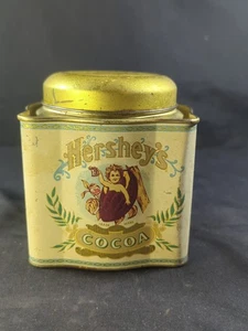 Vintage Hershey's Kakao Cherub BLECH Behälter Werbung Bristol Ware leer 4" - Bild 1 von 11