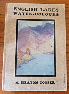 Englische Seen Aquarelle von A. Heaton Cooper 1936 Reprint Hardcover - Bild 1 von 6
