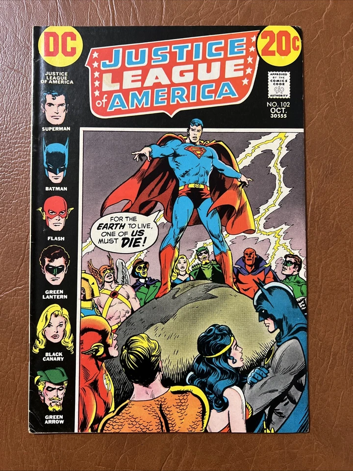 Justice League of America #102 KEY: FN- to FN+ DC Comics October 1972 $7 Ship - Image 1 of 4