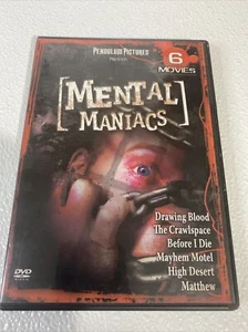 Mental Maniacs - 6 Movies (DVD 2006, 2-Disc Set) Horror - Imagen 1 de 6