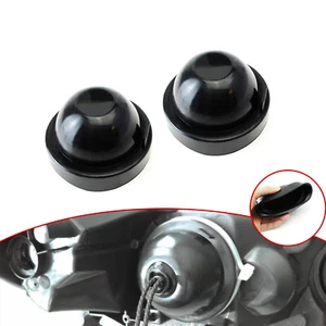 LED Headlight Bulb Light Dust Seal Covers Housing Cap for Ford Projector F150 - Picture 1 of 7