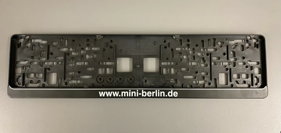MINI - Berlin Kennzeichenunterlage Kennzeichenhalter Kennzeichenträger - Bild 1 von 1