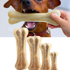 Dog Teething Bone Toy Beef Flavor Puppy Chew Bone Chewer Toys Teeth Cleaning