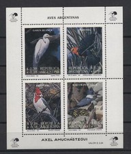 Argentina 1993 Uccelli BF57 nuovo gomma integra MNH N3105