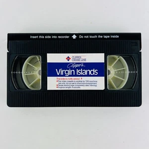 Clipper's Virgin Islands Travel Promo VHS Video Tape Very RARE - Picture 1 of 3