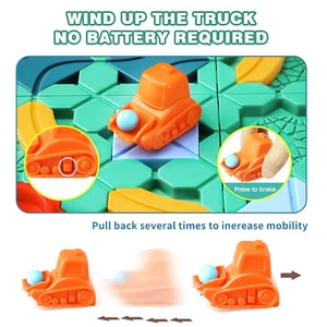 Rompecabezas Road Builder - Rompecabezas de lógica para niños Juguetes Juegos de mesa Niños - Imagen 1 de 9