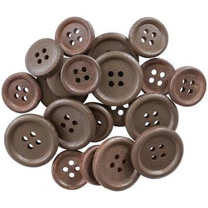 Blumenthal Lansing 20 - 1/2" 3/4" madera botones marrón #551401654b (R58a) - Imagen 1 de 1