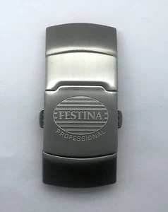Festina Schließung Original Passador 22 MM Stahl Doppel Der Sicherheit MAG2 - Bild 1 von 3