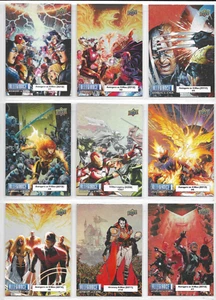 Marvel Allegiance - Avengers vs X-Men - 18 Karten Comic Cover Chase Set NM - Bild 1 von 4