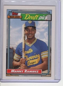 1992 Topps Manny Ramirez (Rookie) Baseballkarte #156 EX - Bild 1 von 1