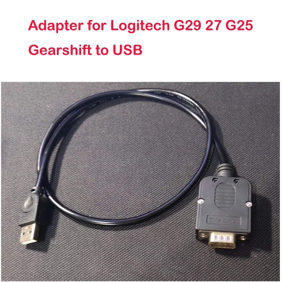 Gearshift to USB Adapter Cable for Logitech G29 G27 G25 Gearshift