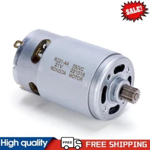 21V Mini DC Motor 14 Teeth Geared Motor 28000RPM for 550 Motor Lithium Chainsaw - Picture 1 of 12