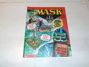MASK Comic - No 12 - Date 28/03/1987 - UK Paper Comic - Centre Poster Intact - Imagen 1 de 6