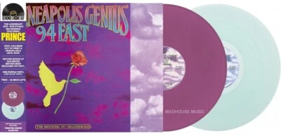 PRINCE LP x 2 94 EAST Feat Prince Minneapolis Genius PURPLE  BLUE VINYL RSD 2024 - Image 1 of 4