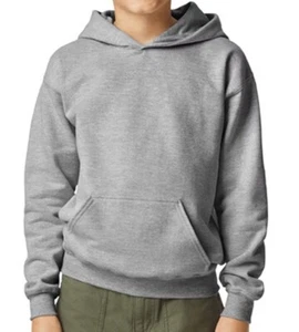 Size M Youth RSQ Pullover Fleece Pullover Grey Hoodie with Pocket - Picture 1 of 4