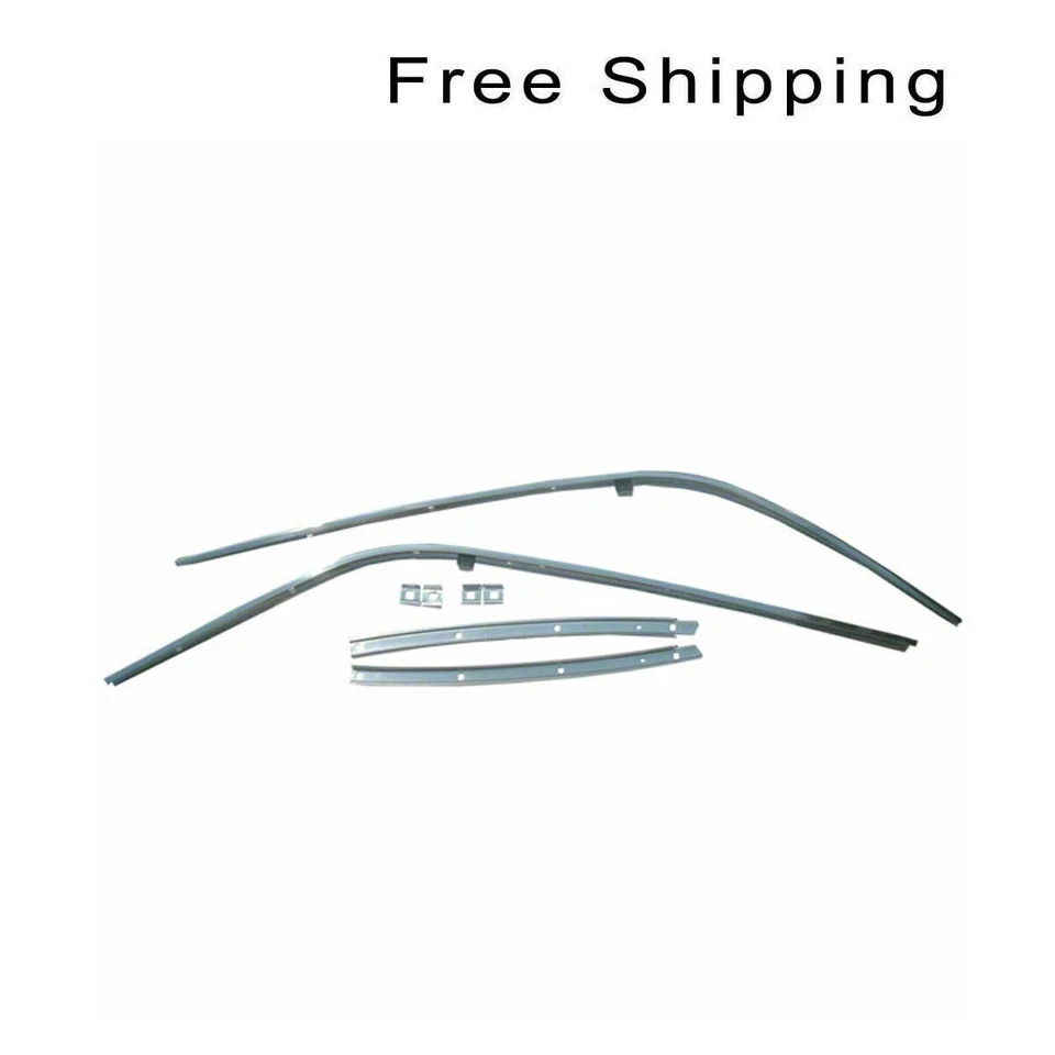 Conjunto de calha de trilho de teto Goodmark compatível com 1967 Camaro Firebird GMK4020537671S - Imagem 1 de 1