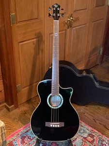 Michael Kelly Black Club Bass - Acoustic / Electric with Original HSC... - Picture 1 of 9