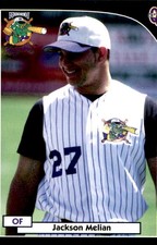2000 Norwich Navigators Q-Cards/Blueline #15 Jackson Melian Barcelona Venezuela 