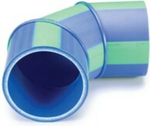  AQUATHERM BLUE PIPE 7412138 ROHR 90 GRAD BOGEN, 8 ZOLL, STUMPFSCHWEIß - Bild 1 von 4