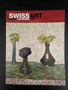 Christie's Auktion: Swiss Art, 1. Dezember 2008, Zürich - Bild 1 von 1