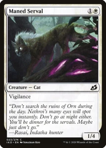MTG Magic IKO Ikoria - 1x EN NM 023 C Maned Serval - Bild 1 von 1