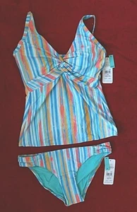 Sunsets Underwire Tankini Set size 34DD/10 with M/10 Bottoms retail $144  - Picture 1 of 2