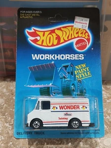 1988 Hot Wheels Workhorses WONDER BREAD Delivery Truck #2808 Factory Sealed - Picture 1 of 2