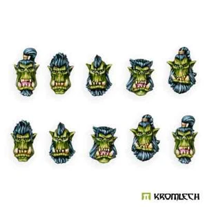 CABEZAS DE CAZADOR TRIBAL ORCO KROMLECH - Imagen 1 de 2
