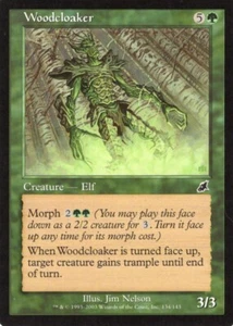 4X WOODCLOAKER GREEN SCOURGE MTG MAGIC NM X4 (yourdeckbuilder) - Bild 1 von 1