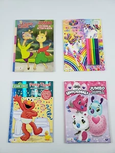 Kinderaktivität 4 Buch Set | Sesamstraße Töpfchen Training | Malpuzzles - Bild 1 von 15