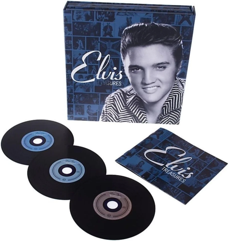 Elvis Treasures 3 CD Box Set, Elvis Presley Foto 1 de 1