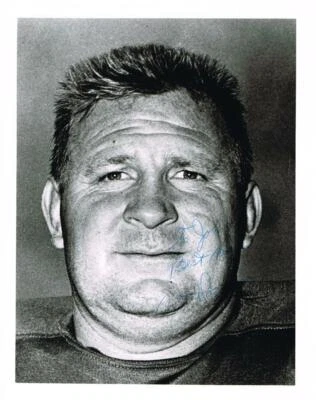 Original Autograph PSA/DNA of Art Donovan of the Balt. Colts, 8x10 headshot, #2 - Image 1 of 2