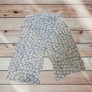 Bufanda Banjara azul con estampado de flores - Imagen 1 de 3