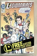 Legionnaires #1-1993 nm- Legion Of Super-Heroes Factory Poly Bagged w/Trading Ca