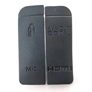 Kit de cubierta de goma para Canon EOS 6D pieza de reparación USB / AV OUT / HDMI / MICRÓFONO - Imagen 1 de 5