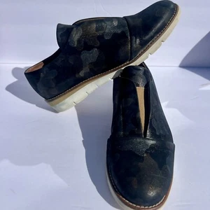 Girotti Metallic Camouflage Leder Slipper Freizeitschuhe 5437 italienische Handarbeit - Bild 1 von 11