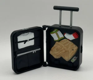 Rare WWF Luggage Suitcase Accessory Mattel Figure Clothes Prop 1/12 F6 - Picture 1 of 3