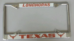 Texas longhorns metal auto frame (not perfect) - Picture 1 of 4