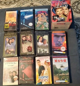 LOT 16 Sealed New VHS Tapes Dead Poets Society-Days Of Thunder-Mash-Home Fries + - Picture 1 of 11