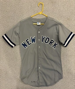 Don Mattingly Autograph Signed Jersey NY New York Yankees Gray & Away - Picture 1 of 4