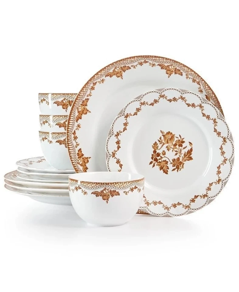 Martha Stewart Harvest 12-Pc Dinnerware Set Service for 4, New in Box!!!!!!! - Image 1 of 1