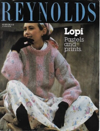 Suéter Reynolds patrón tejido 389 Lopi  Foto 1 de 1