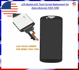 LCD Modul mit Touchscreen für Zebra Motorola TC53 TC58 USA LAGERWARE - Bild 1 von 8