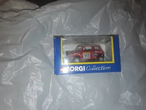 CORGI COLLECTION-MINI MONTE CARLO RALLY 1996-04408 - KEITH BIRD CAR 111 DIECAST - Picture 1 of 3