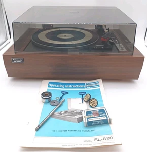 Tocadiscos Automático Cuadrafónico Panasonic SL-880 Muy RARO - Imagen 1 de 20