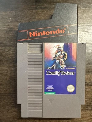 Deadly Towers (Nintendo Entertainment System, 1987) - Image 1 of 4